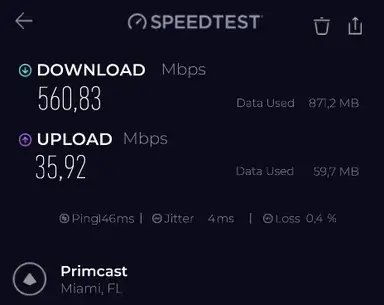 CyberGhost VPN protocol test using Automatic mode