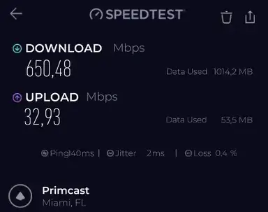 CyberGhost VPN protocol test using WireGuard